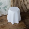 SGABELLO PANDORO PND040 - Realizzato in polietilene nel colore standard  Bianco Latte FT.