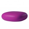 POUF CHUBBY LOW POGGIAPIEDI - Seduta in polietilene nel colore standard Fucsia FU, anche per Outdoor.