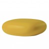POUF CHUBBY LOW POGGIAPIEDI - Seduta in polietilene nel colore standard Giallo Zafferano FB, anche per Outdoor.