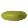 POUF CHUBBY LOW POGGIAPIEDI - Seduta in polietilene nel colore standard Verde Lime FR anche per Outdoor.