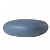 POUF CHUBBY LOW POGGIAPIEDI - Seduta in polietilene nel colore standard Blu Polvere FL, anche per Outdoor.