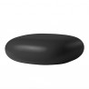 POUF CHUBBY LOW POGGIAPIEDI - Seduta in polietilene nel colore standard Nero FH, anche per Outdoor.