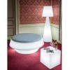 Pouf Cubo - In polietilene nel colore Bianco Luminoso LA.