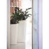 Vaso X-Pot - In polietilene nel colore standard Bianco Latte FT. In 7 misure differenti.