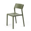 Sedia Trill Bistrot - In polipropilene nel colore Verde Agave