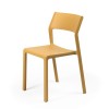 Sedia Trill Bistrot - In polipropilene nel colore Senape