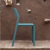 Sedia Trill Bistrot - In polipropilene nel colore Verde Ottanio