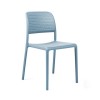 Sedia modello Bora Bistrot - in polipropilene rinforzato con fibra di vetro di colore Celeste