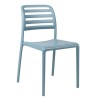 Sedia modello Costa Bistrot - In polipropilene nel colore Celeste.