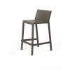 Sgabello Trill Stool - Altezza della seduta 65 cm, in polipropilene nel colore Tabacco.