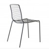 Sedia Summer 2522 - Struttura in metallo in verniciato Antracite VA, adatta per utilizzo esterno. Con cuscino.