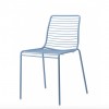 	Sedia Summer 2522-  Struttura in metallo in verniciato Azzurro VZ, adatta per utilizzo esterno.