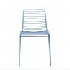 Sedia Summer 2522-VB - Struttura in metallo in verniciato Azzurro VZ, adatta per utilizzo esterno.