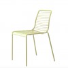 Sedia Summer 2522 - Struttura in metallo in verniciato Verde Tiglio VV, adatta per utilizzo esterno.