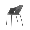 Sedia Lady B 2696 - Struttura in metallo Verniciato Antracite VA e seduta in tecnopolimero Antracite 81
