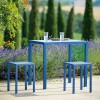 Sgabello Quatris Vermobil - Colore Azzurro, tavolo Quatris