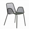 Sedia Rick con braccioli Vermobil - Colore Nero