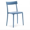 SEDIA ARGO CB/1523  - In polipropilene Sky Blue Opaco P100
