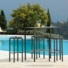 Sgabello Seaside Vermobil - Colore Grigio antico, Tavolo Seaside disponibile in due misure