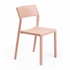Sedia Trill Bistrot - In polipropilene nel colore Rosa Bouquet