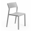 Sedia Trill Bistrot - In polipropilene nel colore Grigio