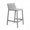 Sgabello Trill Stool - Altezza della seduta 65 cm, in polipropilene nel colore Grigio.