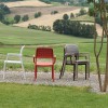 Set Tavolo Levante e Sedia Bora di Nardi - Sedia Bora colori vari impilate