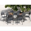 Set Tavolo Levante e Sedia Bora di Nardi - Colore Antracite
