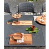 Set Tavolo Levante e Sedia Bora di Nardi - Colore Antracite