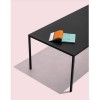 Tavolo Iron CB/4809-FR Connubia - Struttura Nero Opaco P15. Sgabello Stulle.