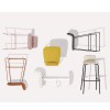 Sgabello Riley CB/2109 - Collezione Sgabelli Riley di Connubia, produzione Calligaris.