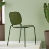 Sedia Si-Si 2503 Scab Design - Verde Oliva