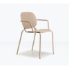 Sedia con braccioli Si-Si 2502 Scab Design - Colore Tortora