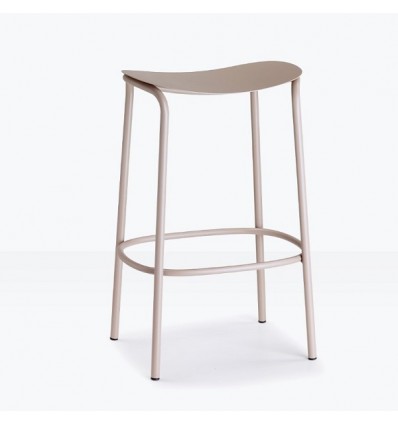 Sgabello Trick 2524 Scab Design - Colore Tortora