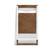 SEDIA PIEGHEVOLE SKIP CB/207 - Struttura alluminio satinato e noce, sedile noce P201