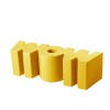 Panca Wow Slide - Giallo Zafferano FB