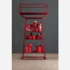 Libreria May Bonaldo - colore Rosso opaco