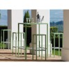 Set Tavolo Seaside e 4 Sgabelli Seaside Vermobil. - Colore Verde Salvia