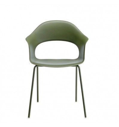 Sedia a poltroncina Lady B Go Green 2700 Scab Design - Verde Oliva