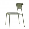 Sedia Lisa tecnopolimero Go Green 2880 Scab Design - Verde oliva