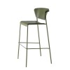 Sgabello Lisa Tecnopolimero Go Green Scab Design - Verde Oliva